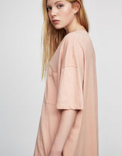 Load image into Gallery viewer, Quilted Mesh T-Shirt Dress