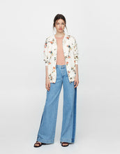 Load image into Gallery viewer, Floral print bomber jacket