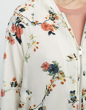 Load image into Gallery viewer, Floral print bomber jacket